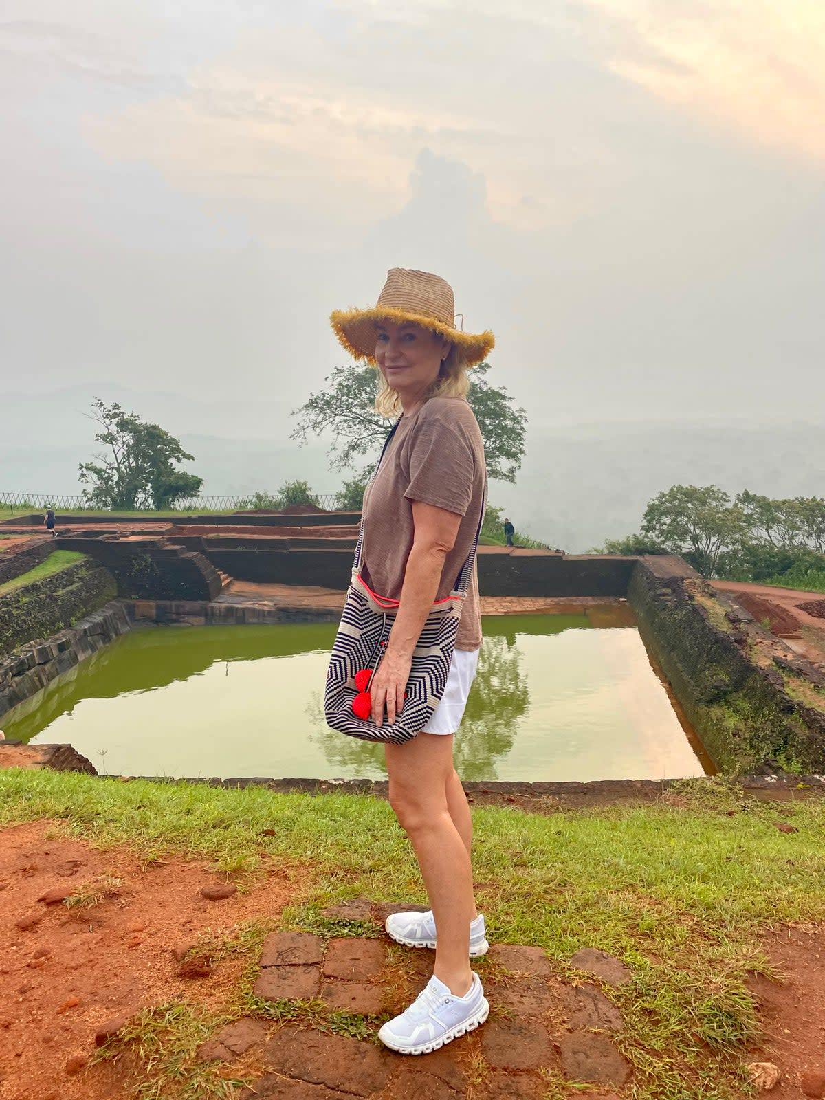 Writer Fiona McIntosh visits Sigiriya fortress in Sri Lanka (Fiona McIntosh)