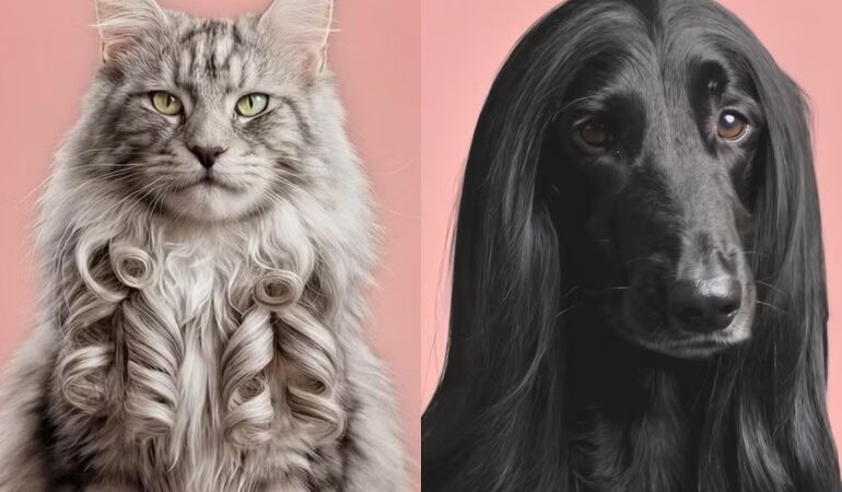 Spoof Pet Product Collections : Dyson Beauty Pet Range