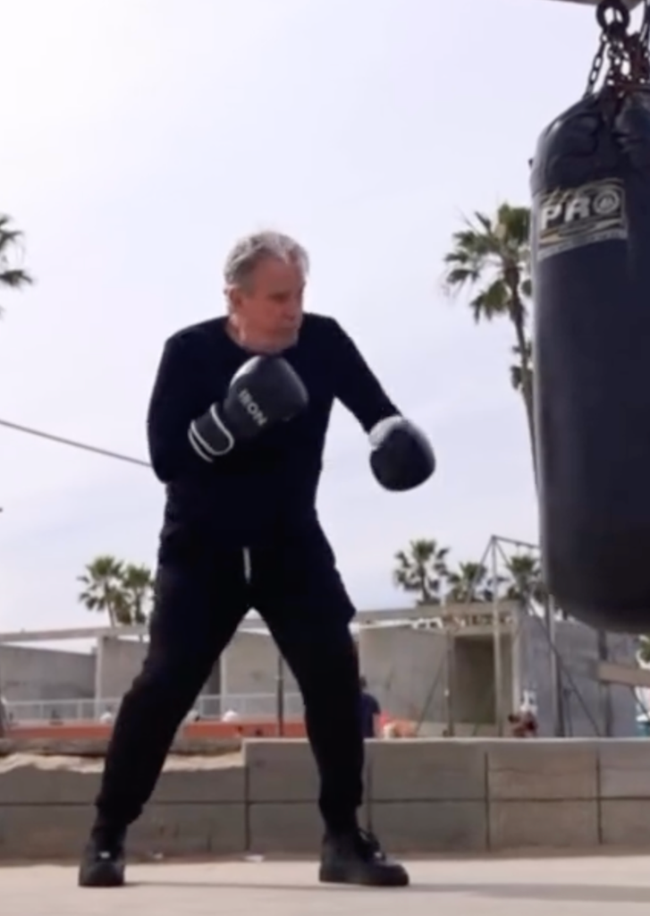 Eric showcases his incredible fitness at 85