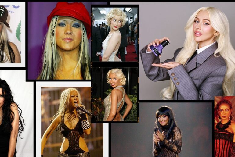 Christina Aguilera Breaks Down Four of Her Most Iconic Hair Looks, Hair Interview 2026