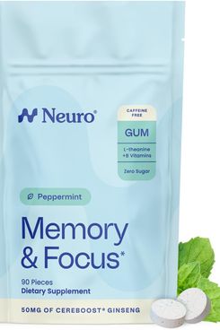 Neuro Memory & Focus Gum