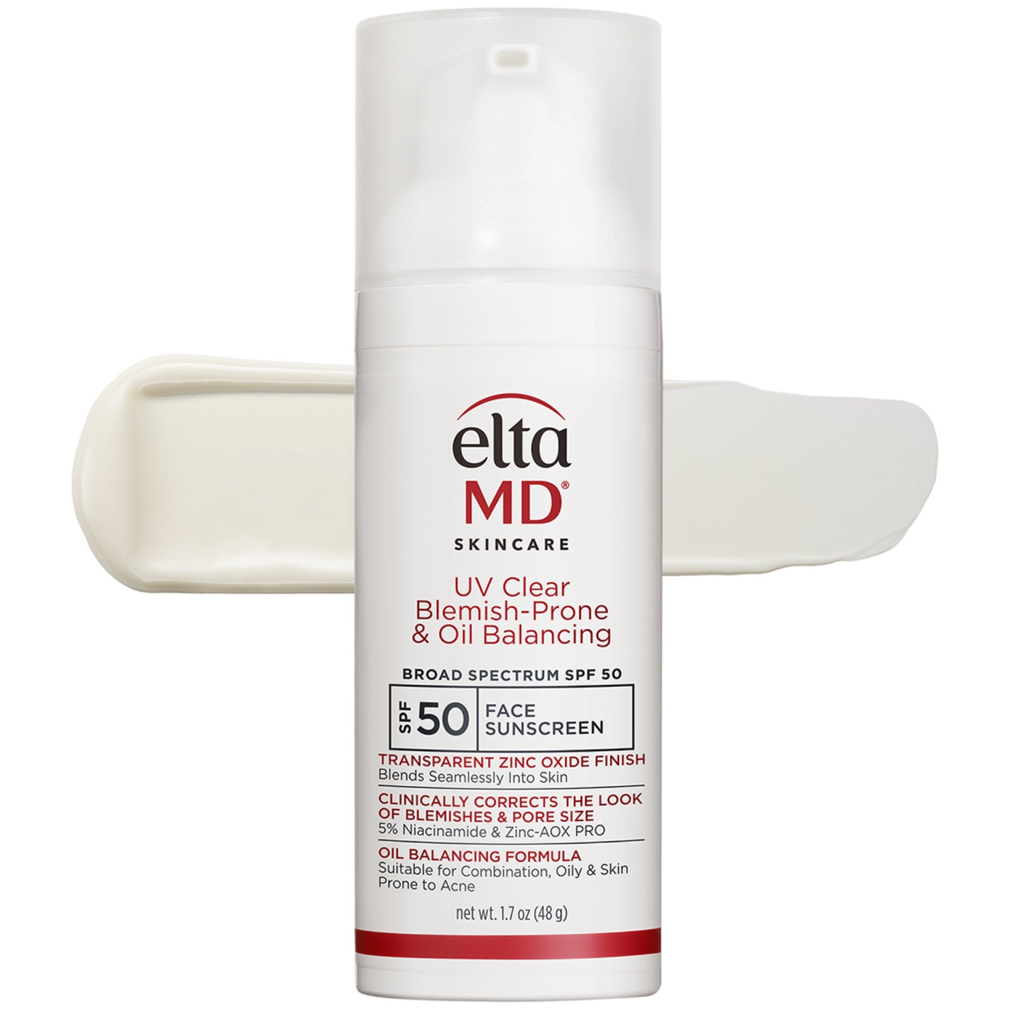 EltaMD, Uv Clear Acne Blemish-Prone & Oil Balancing Spf 50