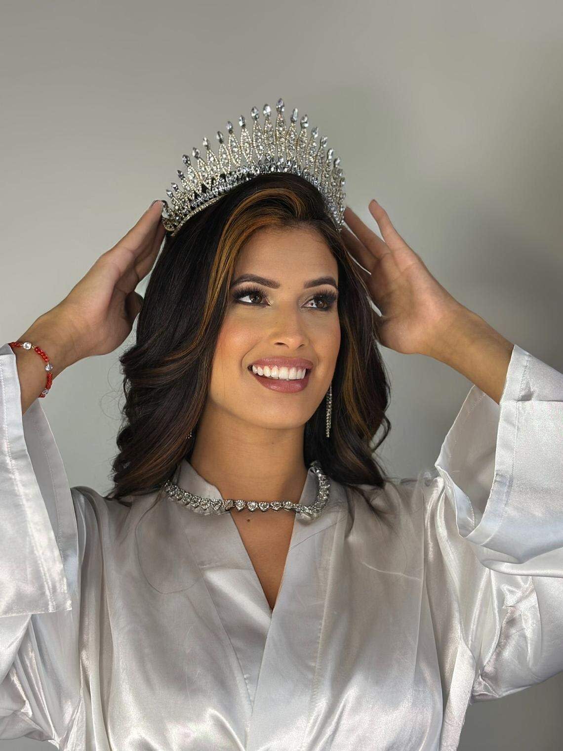 Maybet Paz, who lives in Uruguay, is one of the Cuban women who will aspire to become Miss Universe Cuba 2026.