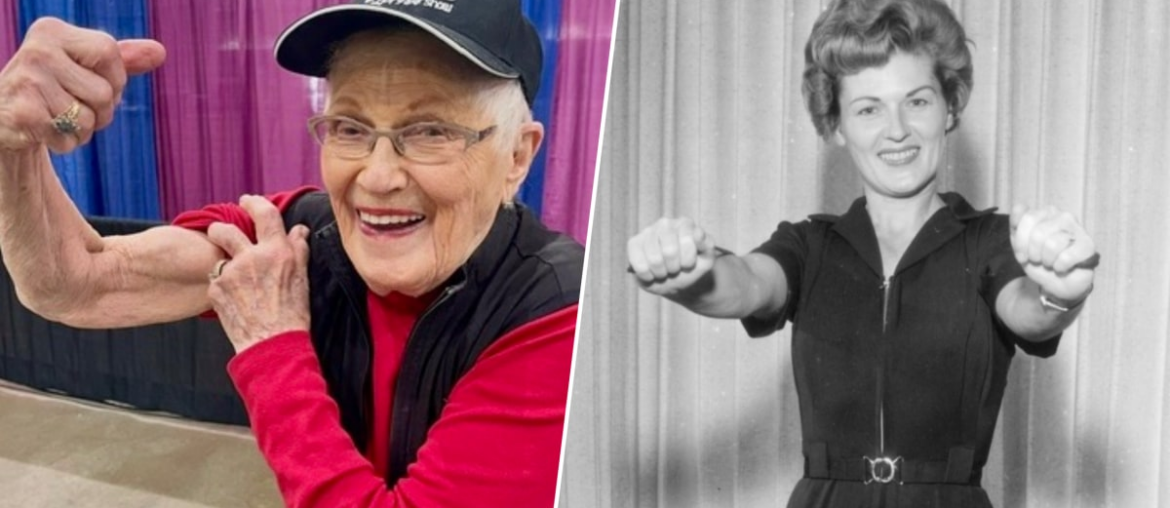 Elaine LaLanne, 100, Reveals Daily Exercise Routine And 1 Food She Loves