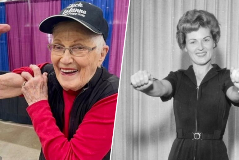 Elaine LaLanne, 100, Reveals Daily Exercise Routine And 1 Food She Loves