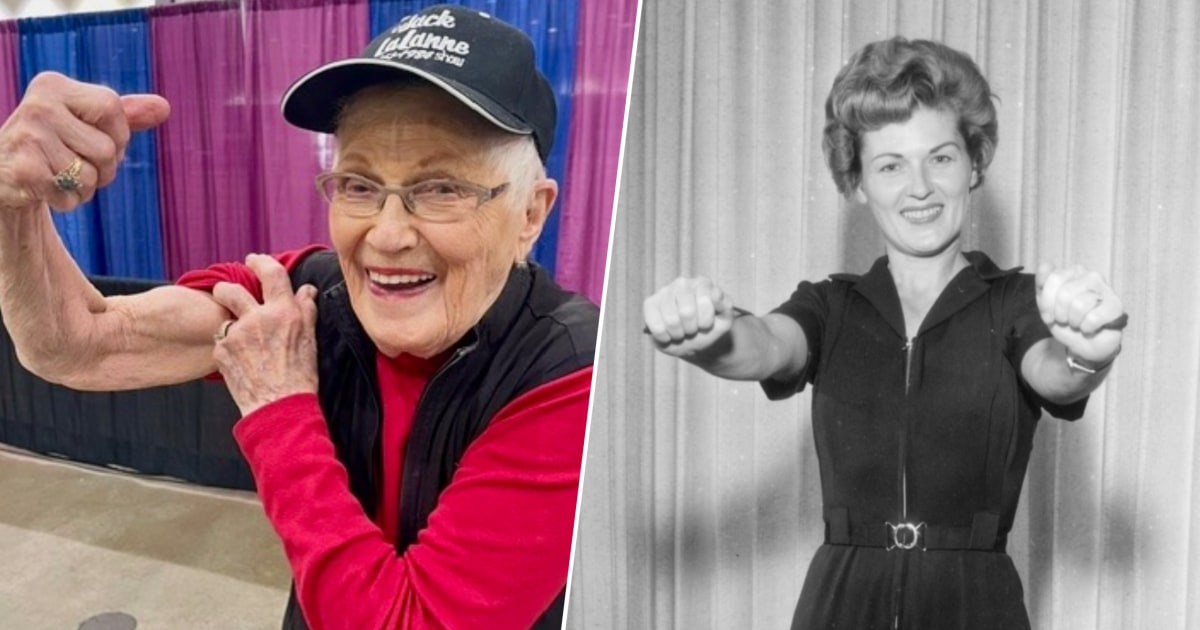 Elaine LaLanne, 100, Reveals Daily Exercise Routine And 1 Food She Loves