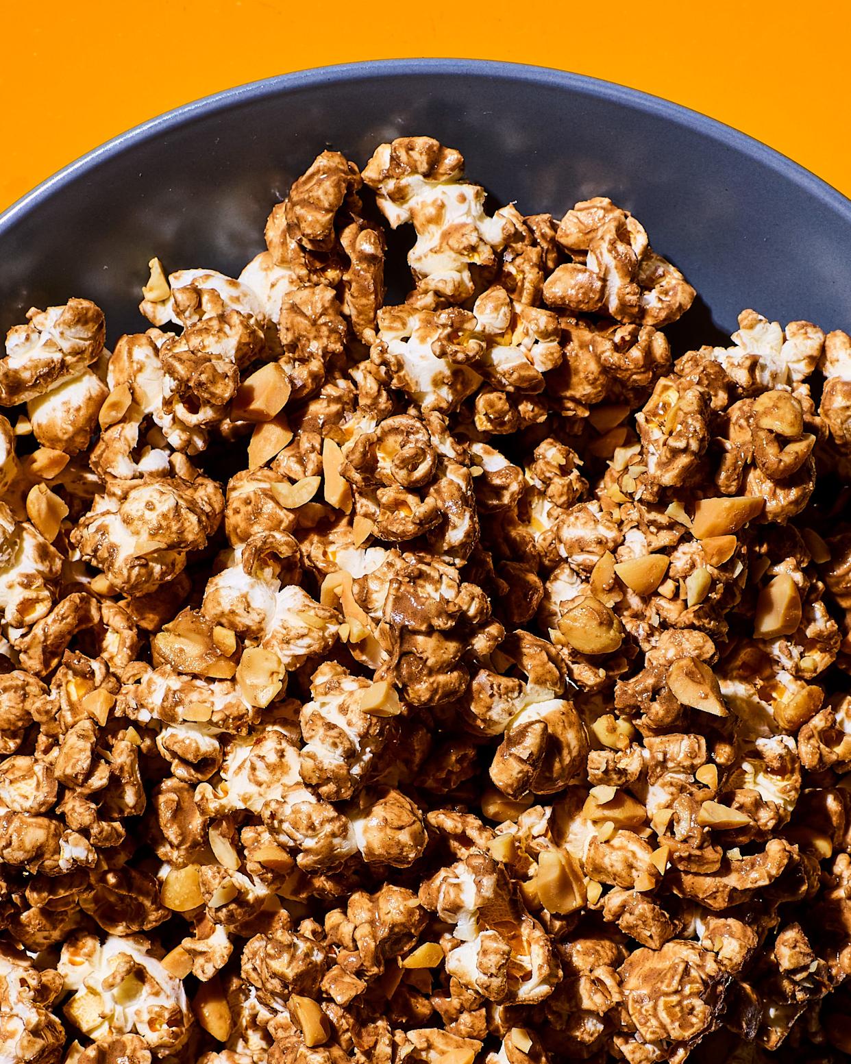 Chocolate PB Popcorn