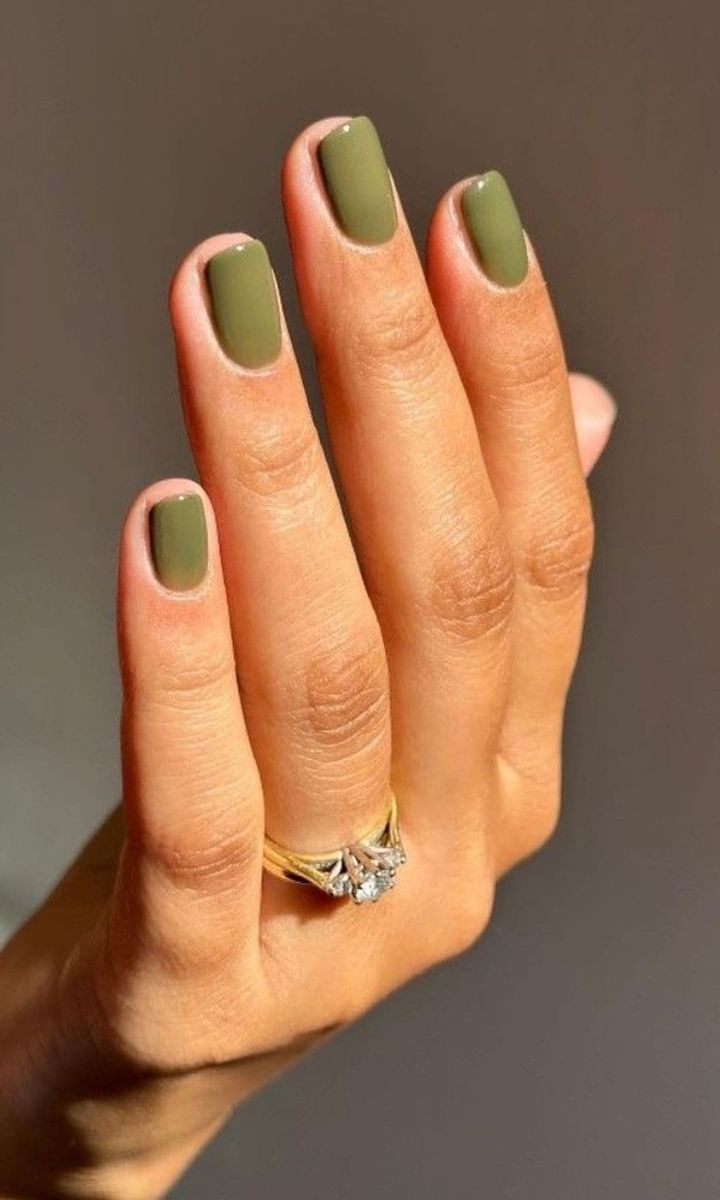 Olive green