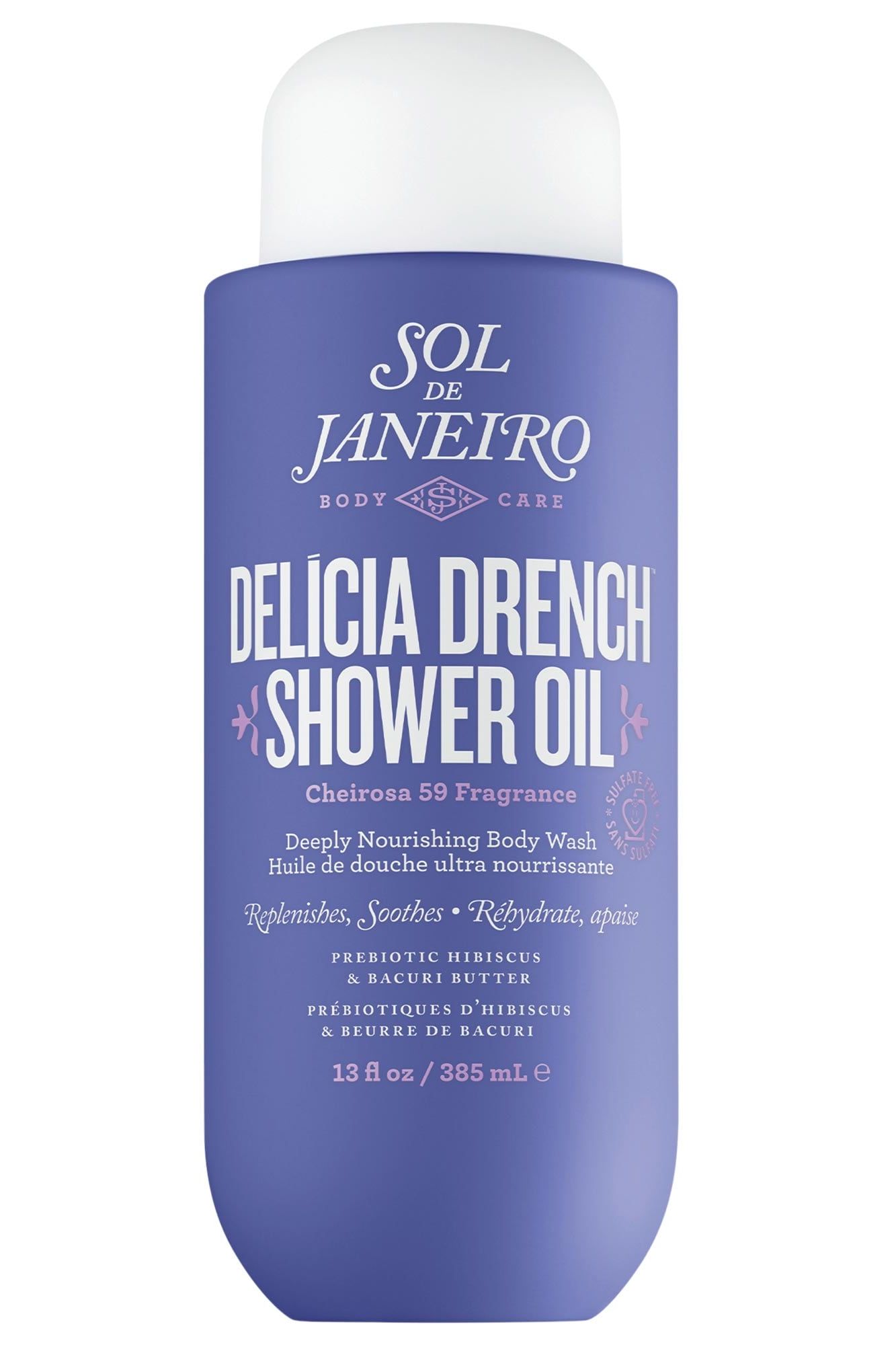 Del&iacute;cia Drench&trade; Moisturizing Shower Oil for Dry Skin