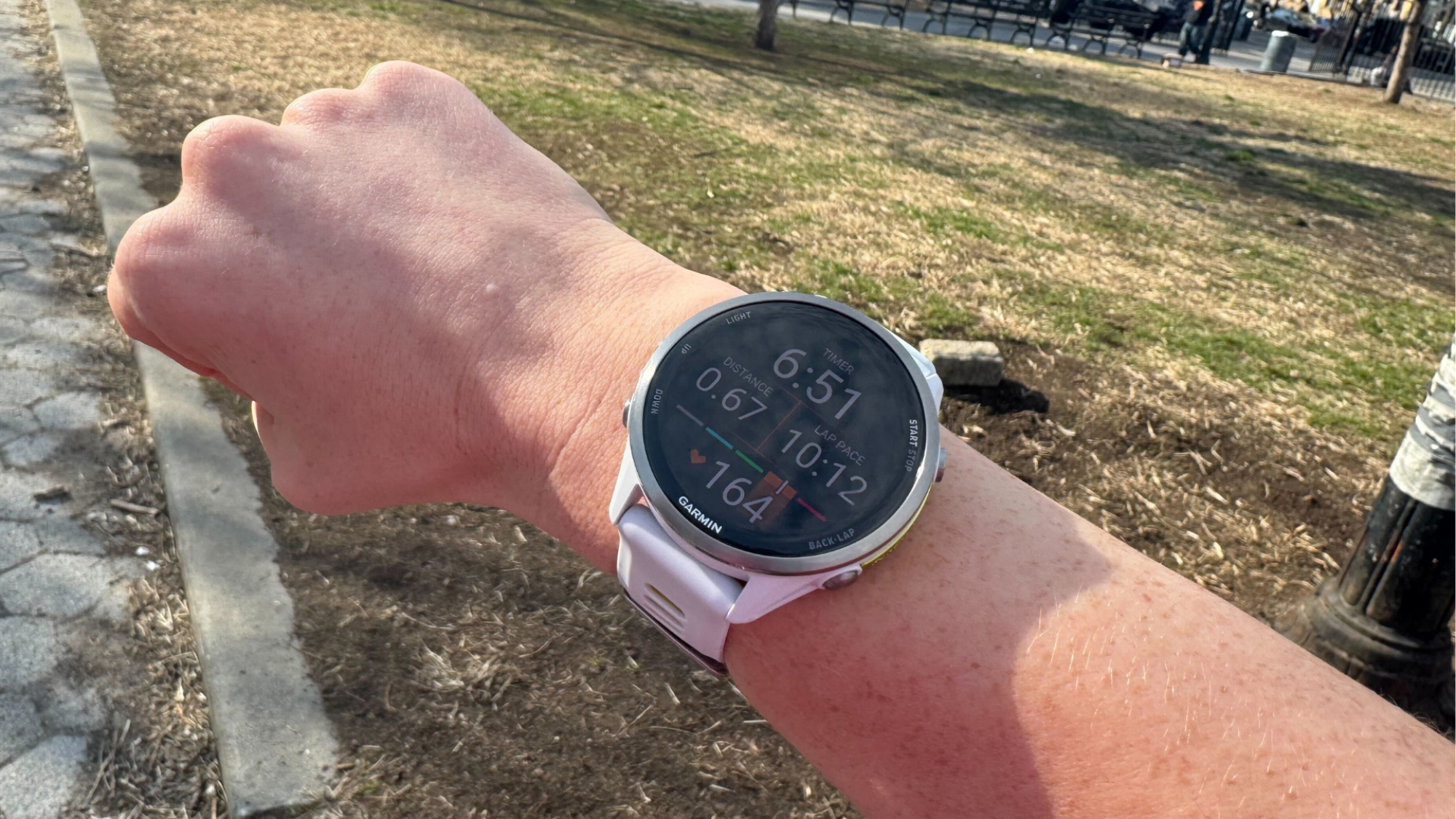 Garmin Forerunner 970 display.