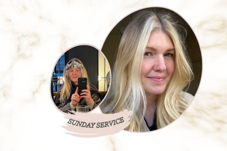 I tried grey hair spotlighting and the compliments rolled in