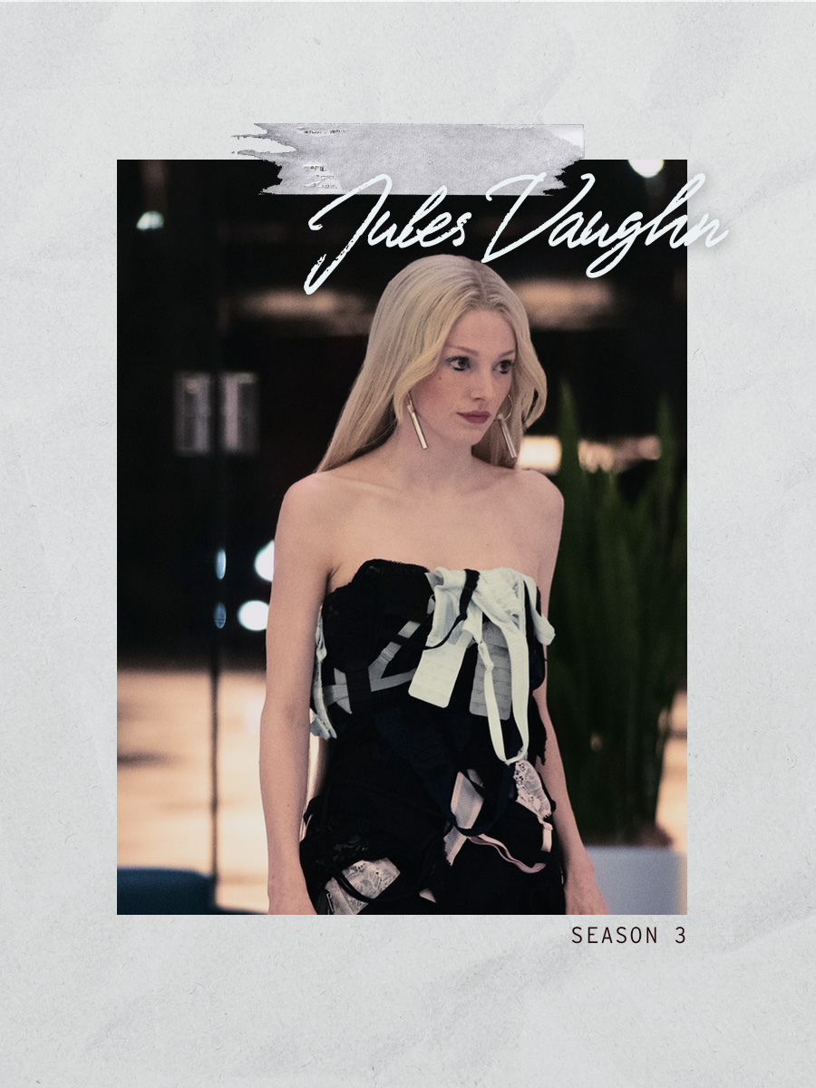 A still shot of Hunter Schafer as Jules Vaughn in Euphoria season 3.