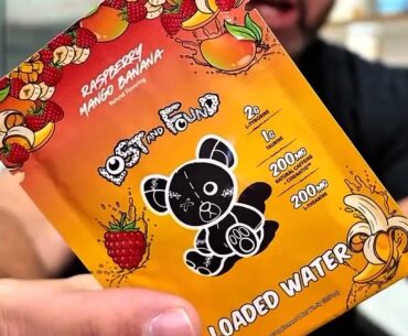 Lost & Found Loaded Water energy and focus in tasty flavors