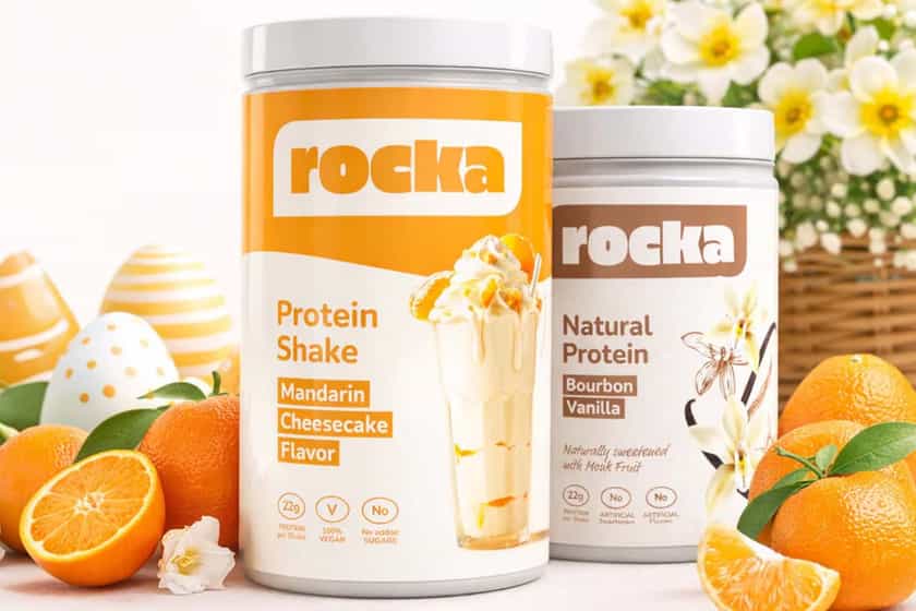 Mandarin Cheesecake Rocka Protein Shake