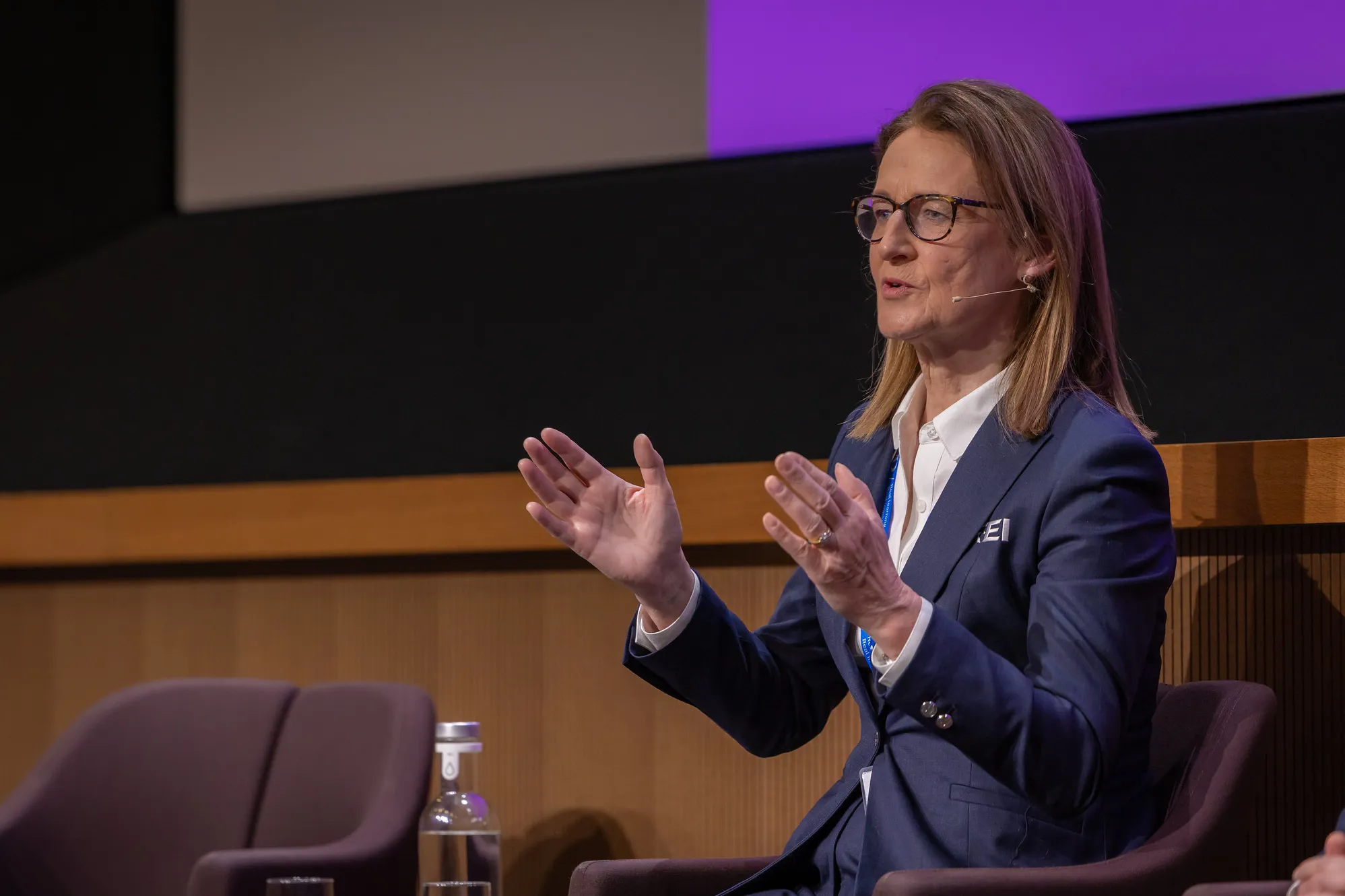 Dr. Jenny Hall, chair of the FEI Veterinary Committee, addressed proposed revisions to the veterinary rules at the FEI Sports Forum.