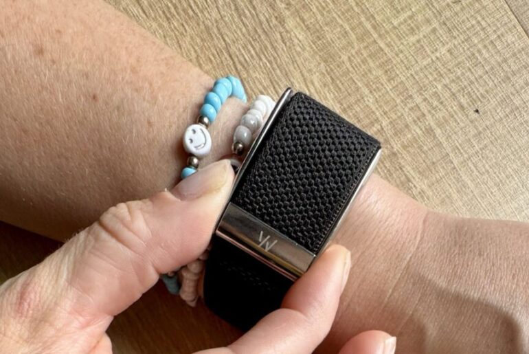 Google just gave us a sneak peek of its screenless Fitbit band, and Whoop should be worried