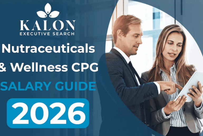 2026 salary guide for nutraceuticals and wellness CPG