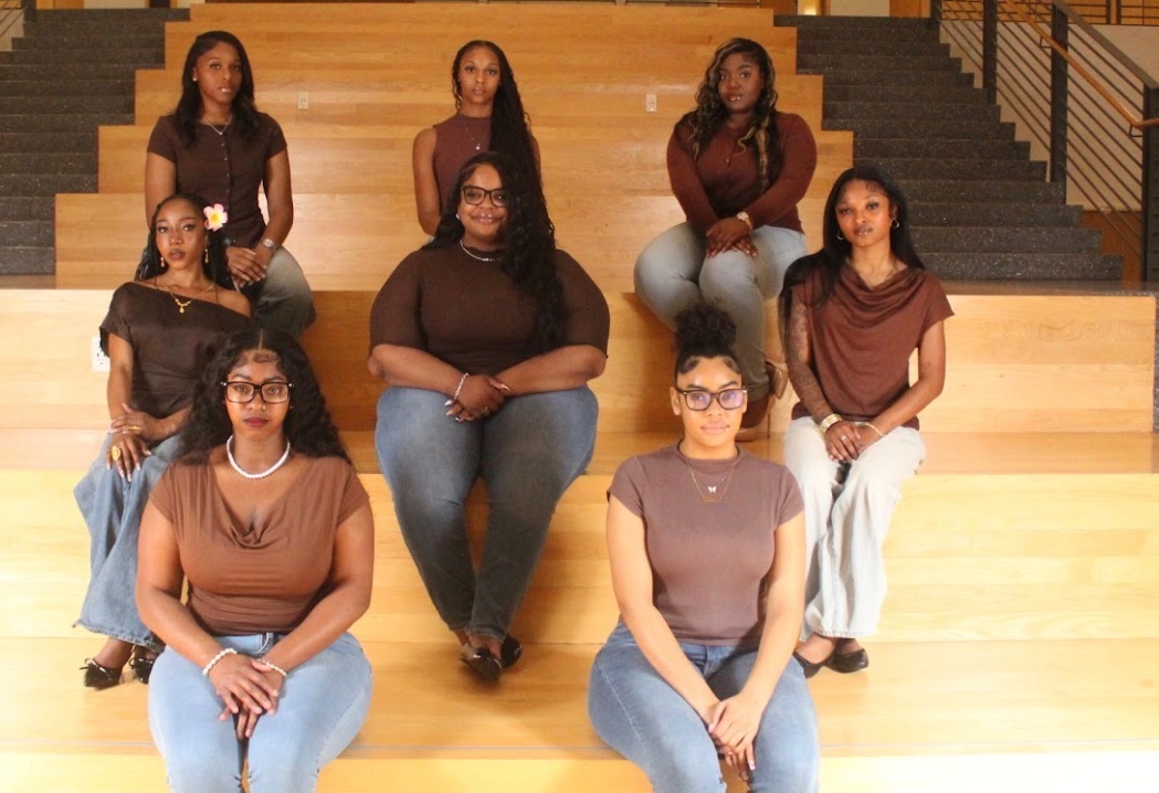 InHERSkin executives pose for picture. Courtesy of Ayanna Guy.