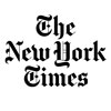 New York Times T in black on white