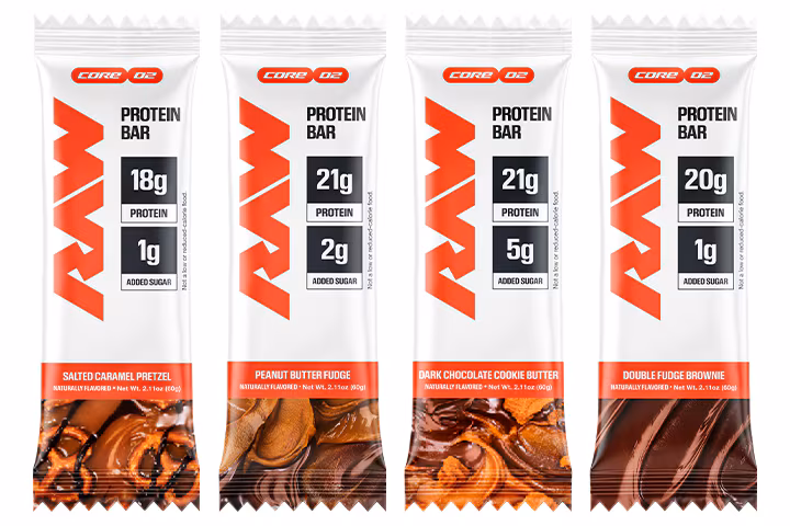 Dessert-Inspired Protein Bar Lineups : RAW Protein Bars