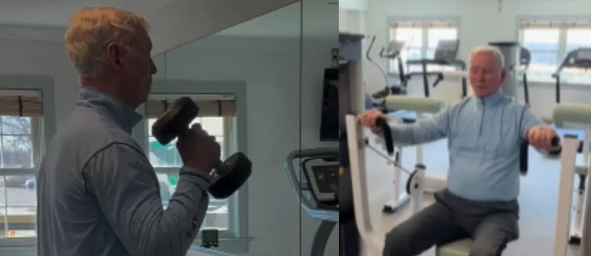 Fitness Trainer Shares Her 90-Year-Old Grandpa's Workout Routine, Internet Calls Him "Inspiration"