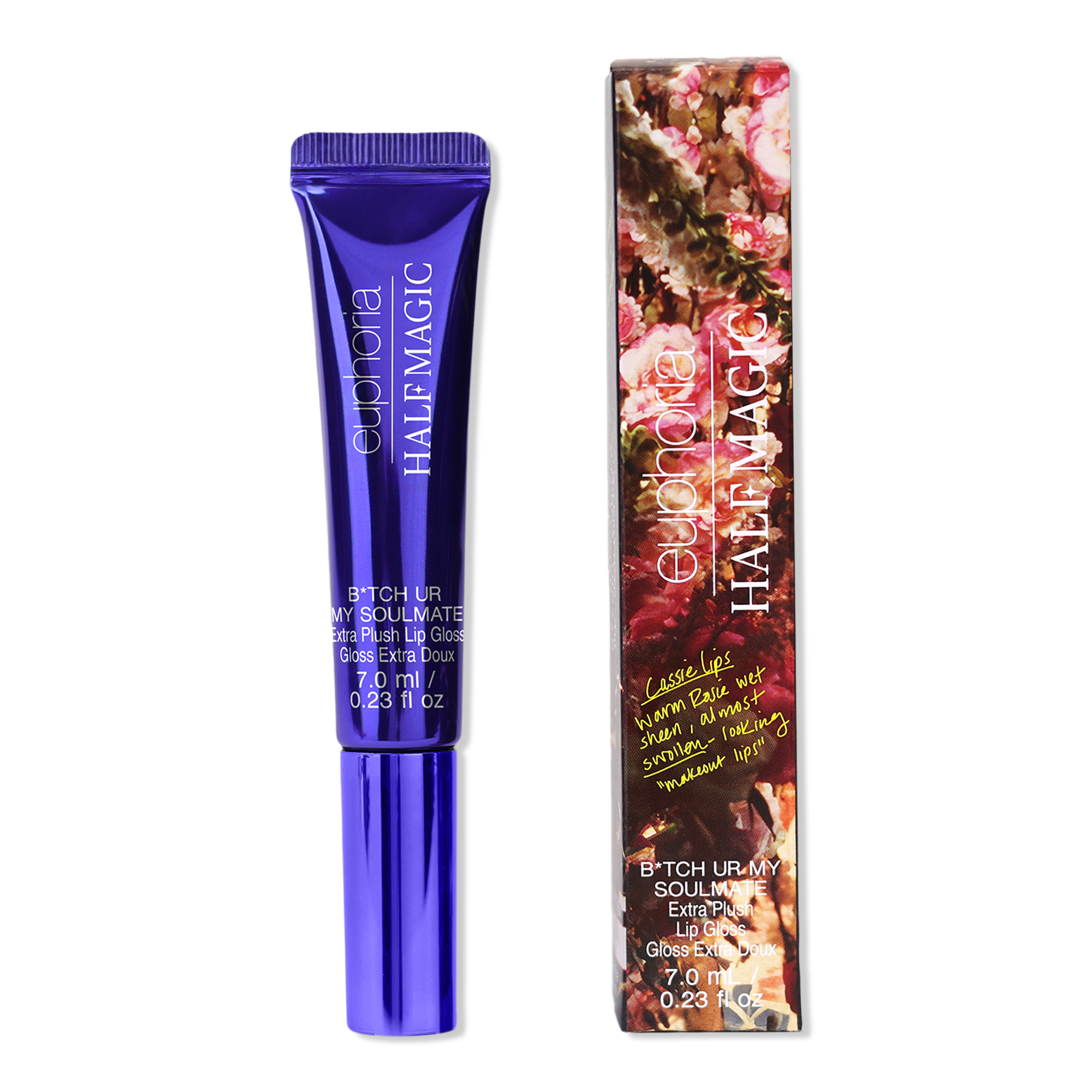 Euphoria X Half Magic B*tch Ur My Soulmate Extra Plush Lip Gloss - Never Been Happier