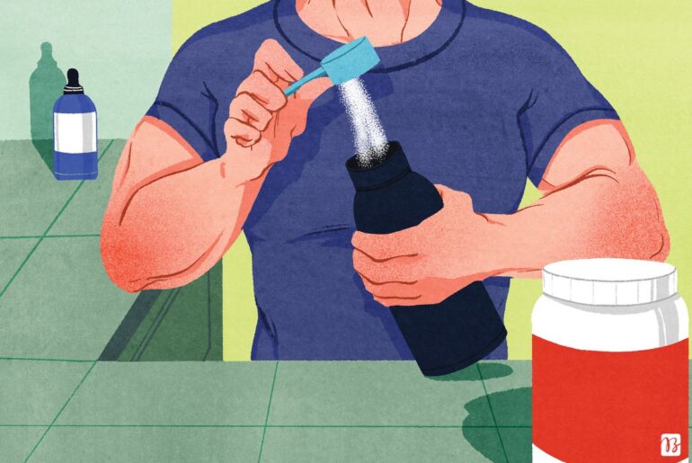 A hot pair of supplements, creatine and methylene blue dye, may not work together