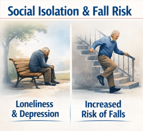 social isolation fall risk Edited