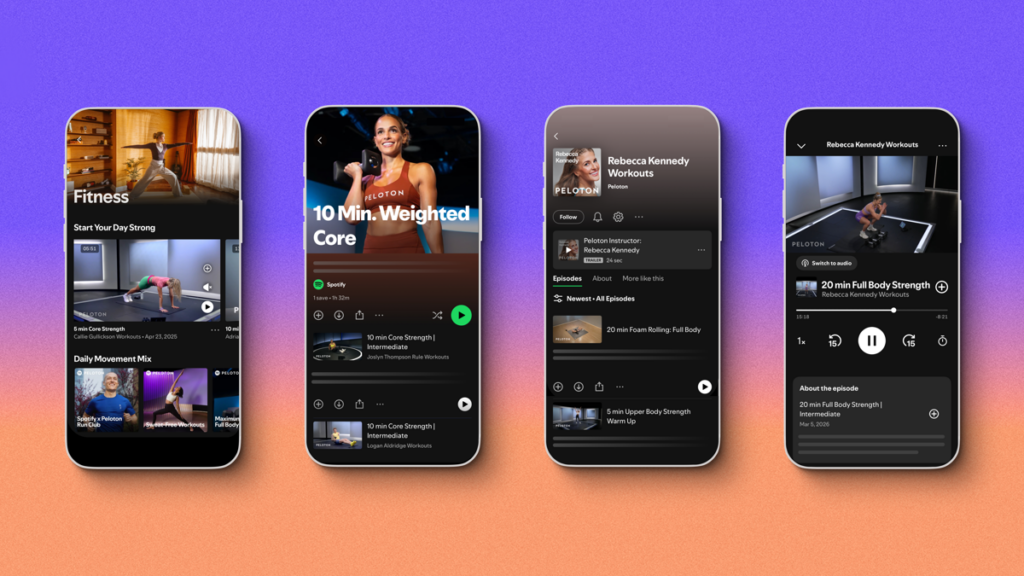 spotify peloton partnership 2026