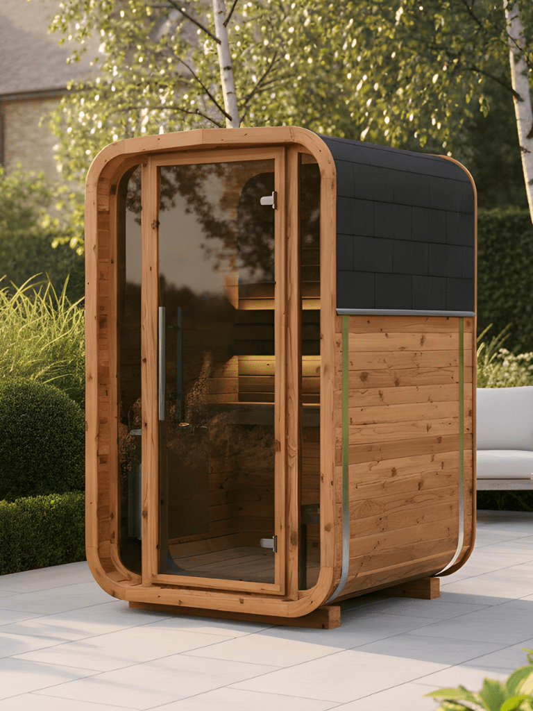 Outdoor Cube Sauna (2 Person) - No Heater