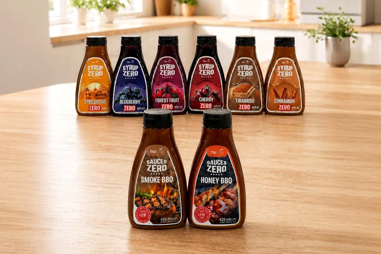 Tsunami Nutrition's new flavors of Sauce Zero and Syrup Zero