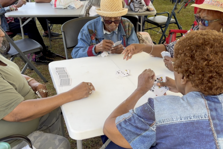 Gadsden County seniors and students team up for a community field day