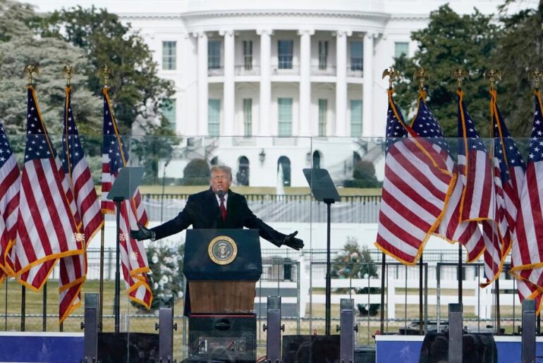 Trump isn't immune from civil claims his Jan. 6 rally speech incited riot, judge says