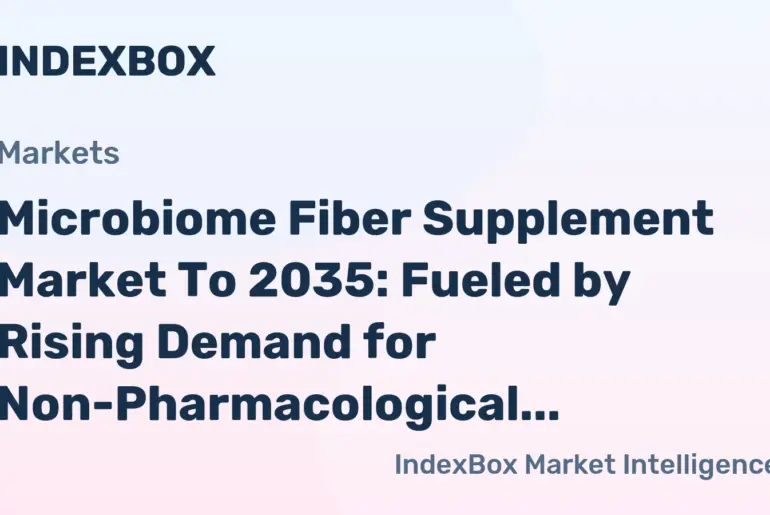 Microbiome Fiber Supplement Market To 2035: Growth Driven by Scientific Validation for Metabolic Health Applications - News and Statistics
