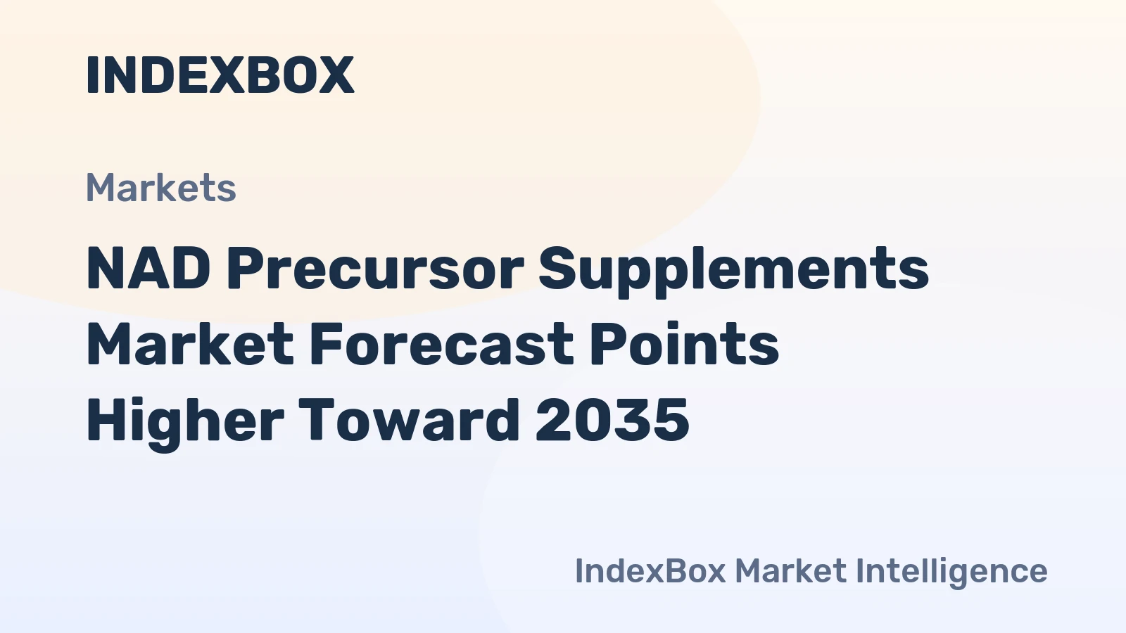 NAD Precursor Supplements Market Growth Outlook to 2035: Demand Accelerates on Anti-Aging and Cellular Health Trends - News and Statistics
