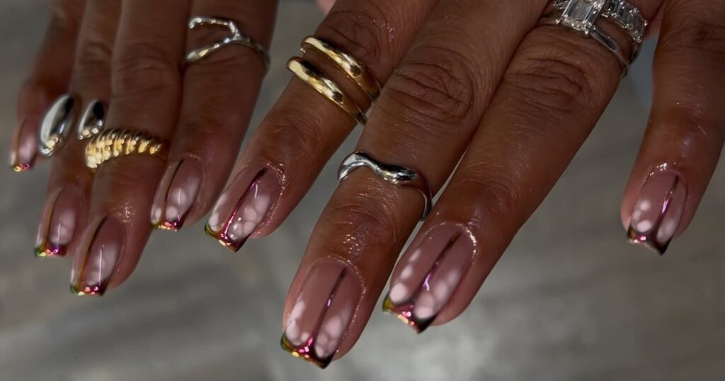 Chrome Croc Nails Just Became Spring’s Most-Wanted Mani