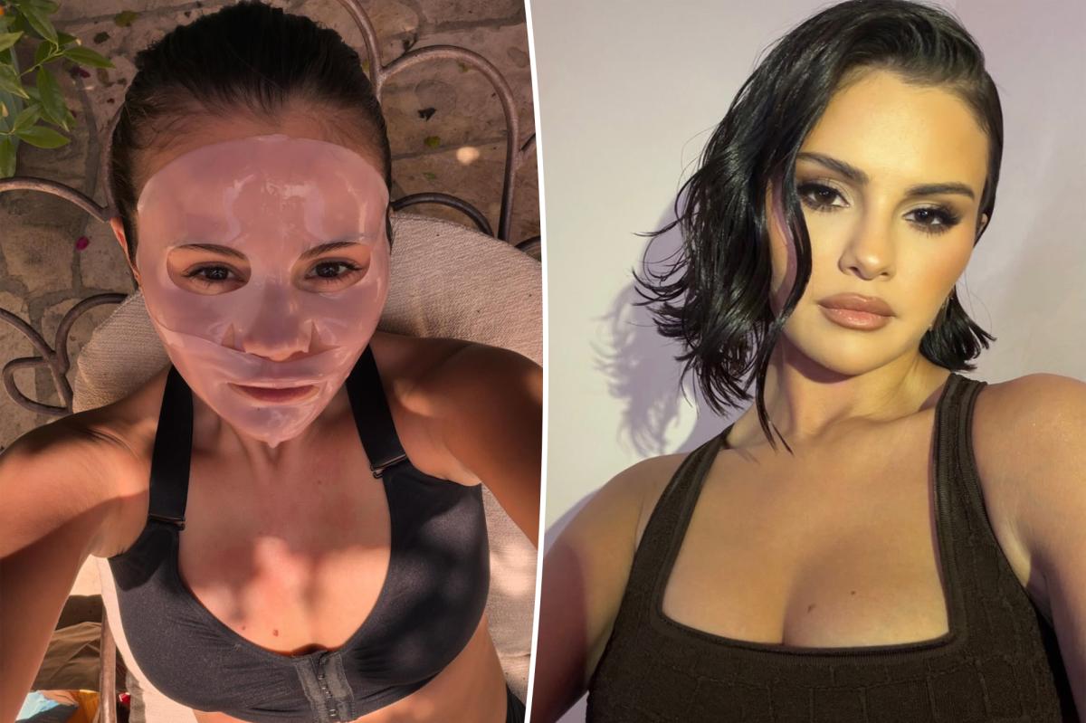 Selena Gomez uses the under-$20 Medicube sheet masks stars love