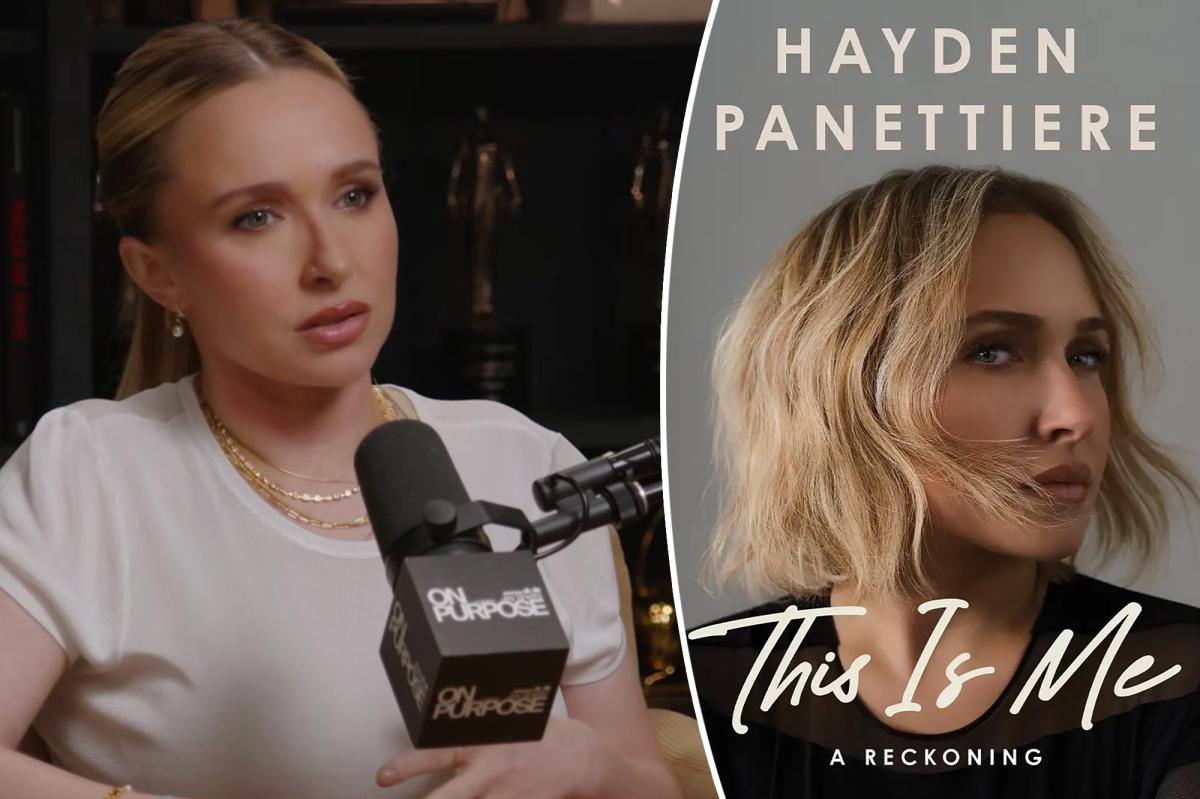 Hayden Panettiere claims beauty brand canceled her contract over postpartum depression admission