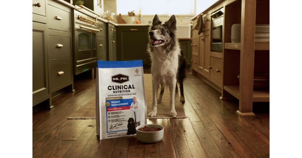Dr. Pol Launches Non-Prescription Clinical Nutrition Dog Food Line Available Exclusively at Walmart