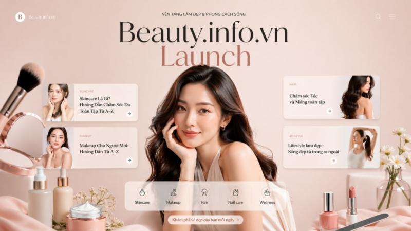 Beauty.info.vn launches as a comprehensive beauty content