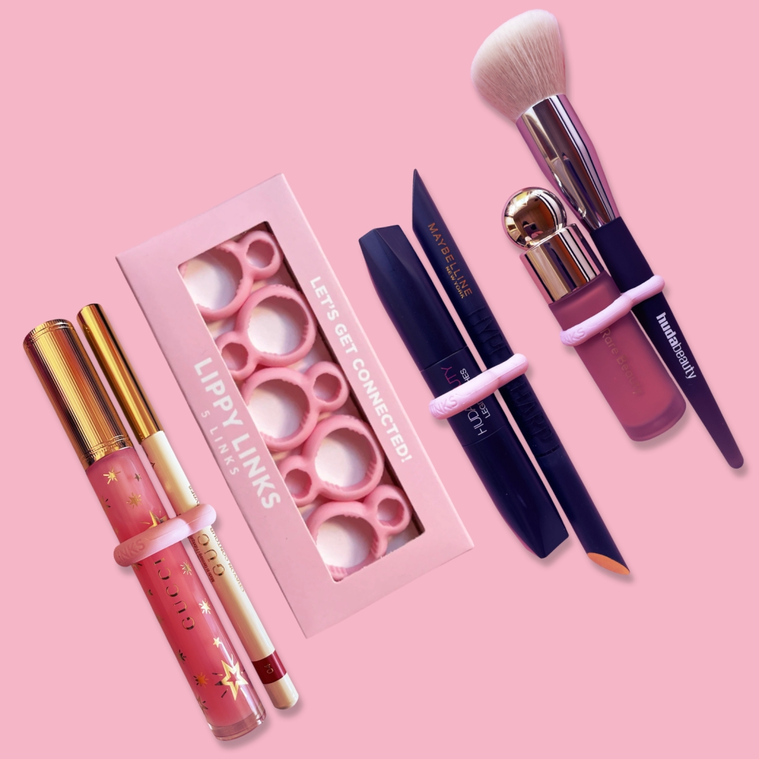 Australian Inventor Behind Viral Beauty Organizer Shares the Personal Story That Inspired Lippy Links