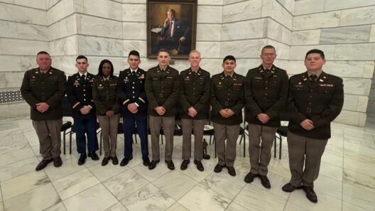 Arkansas National Guard Commissions Nine Officers