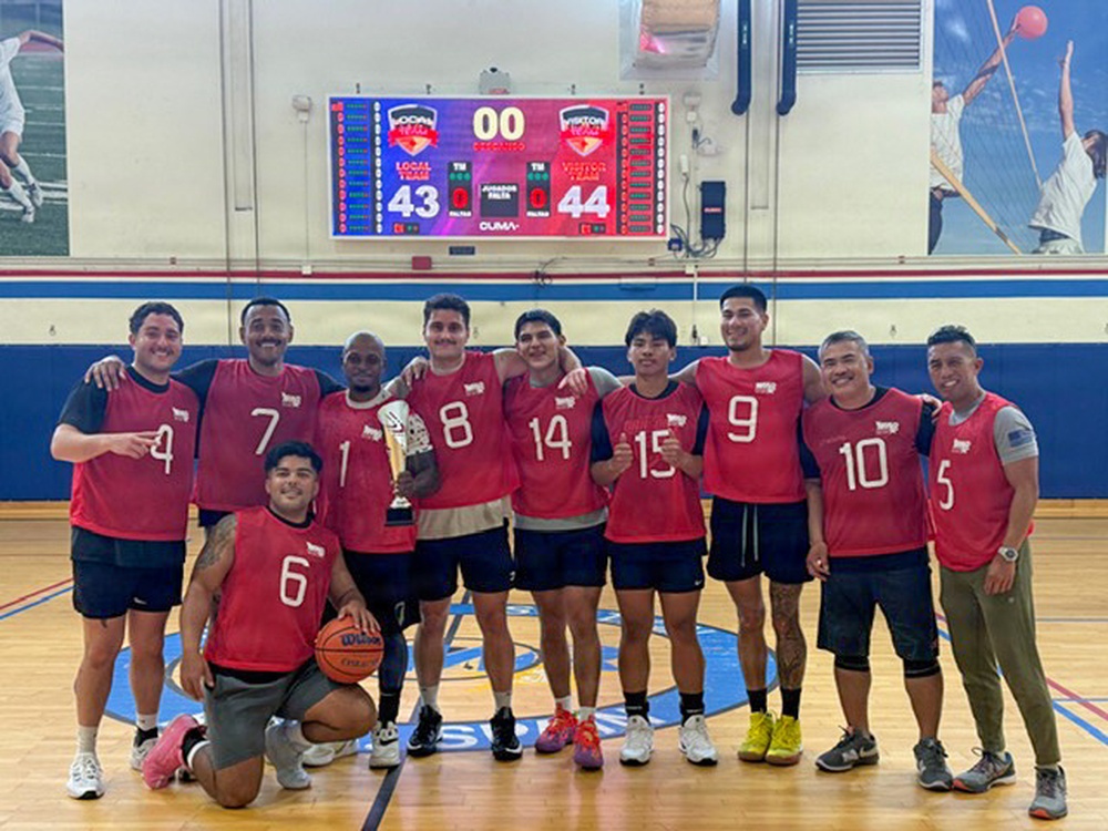 DVIDS - Images - NMRTC Rota Sailors Win MWR Basketball Championship, Showcasing Culture of Fitness