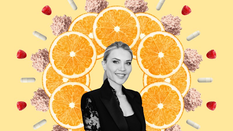 Skincare expert shares her day on a plate