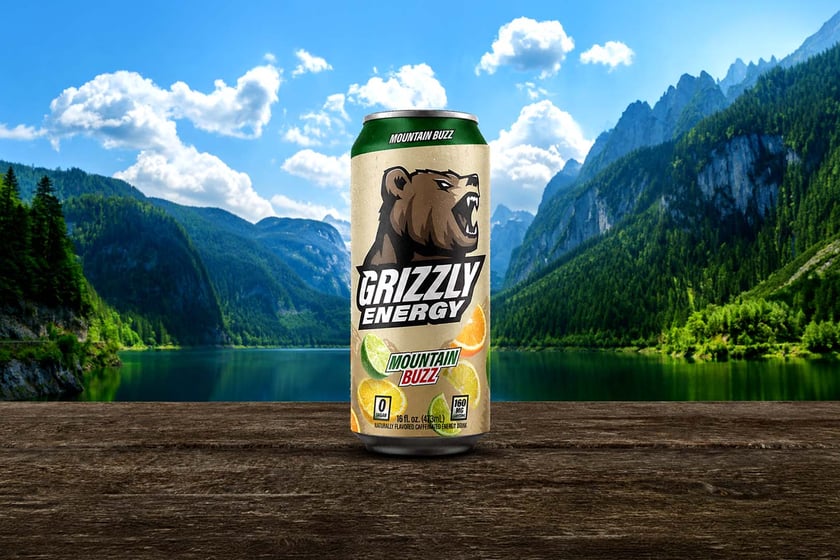 Mountain Buzz Grizzly Energy Drink