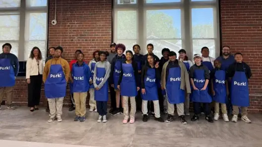 Indianapolis-based Junior Chefs Academy teaching students about pork nutrition