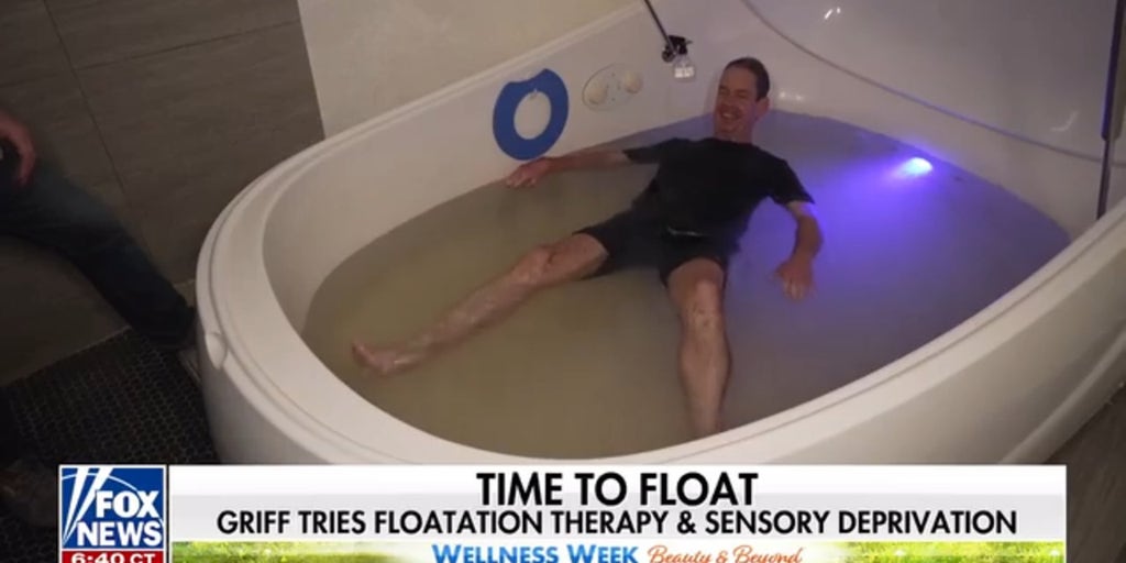 Griff Jenkins tries floatation therapy, sensory deprivation for Wellness Week