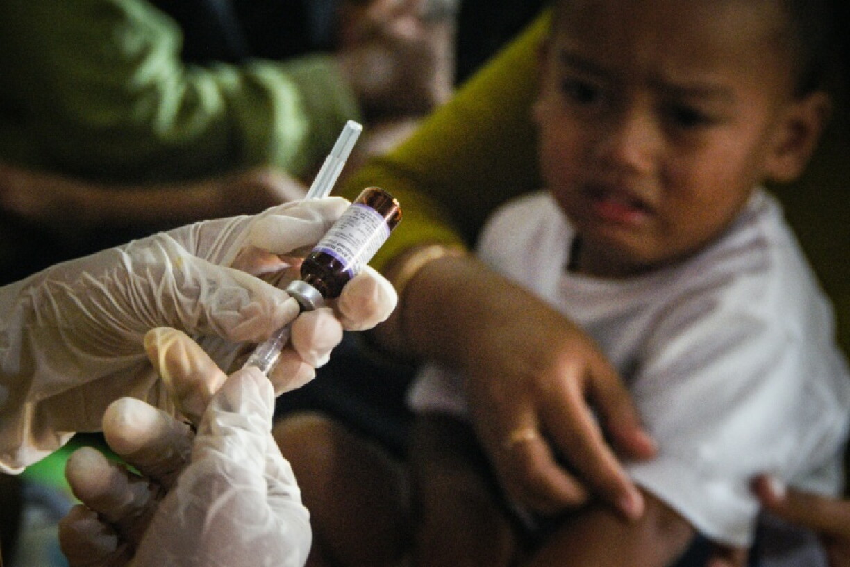 Once nearing elimination globally, measles