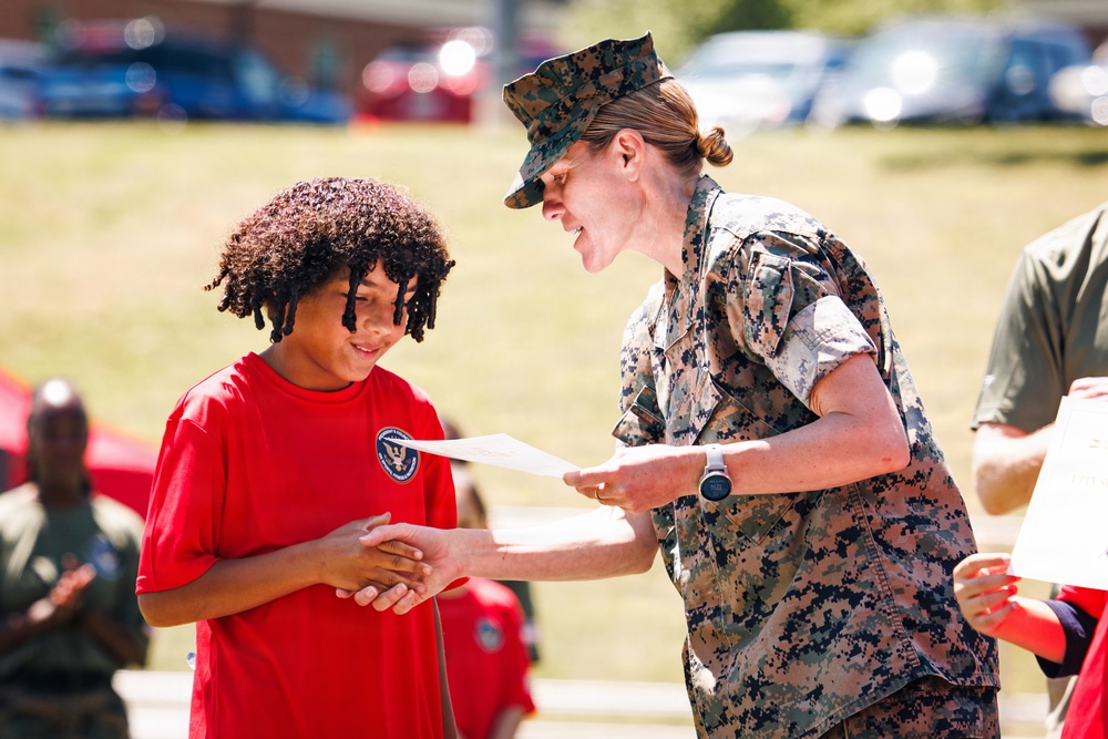 Quantico Hosts Presidential Fitness Test