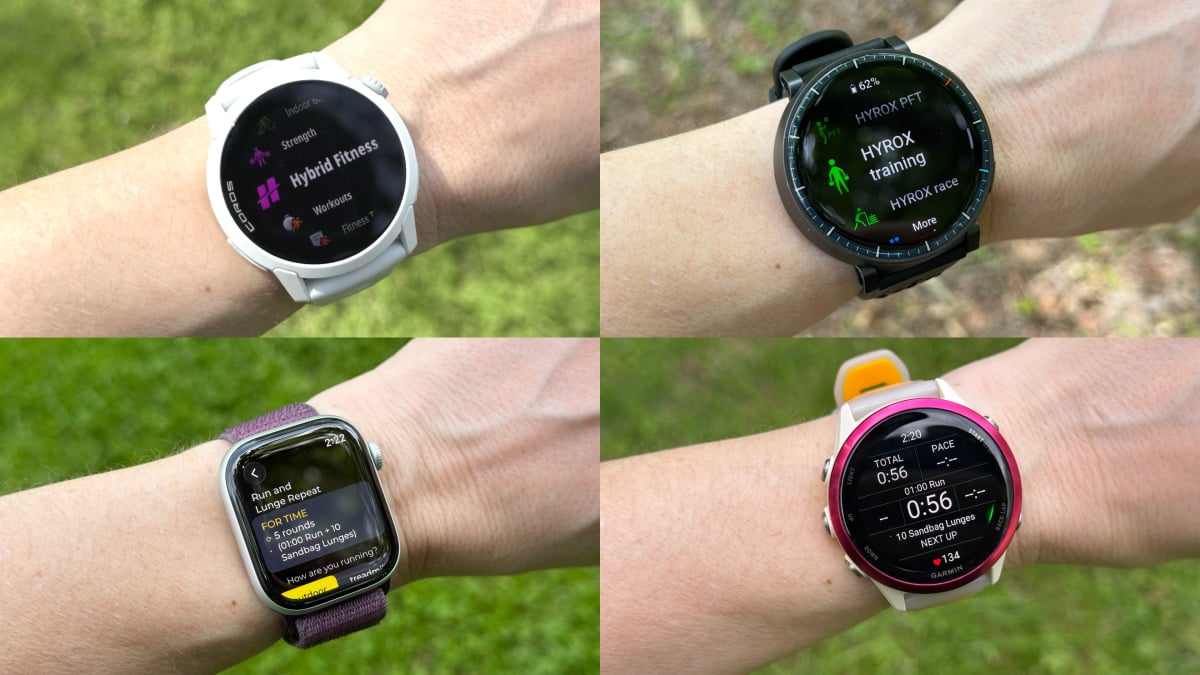 I Tried These Four Fitness Watches to See Which Was Best for Hyrox Training
